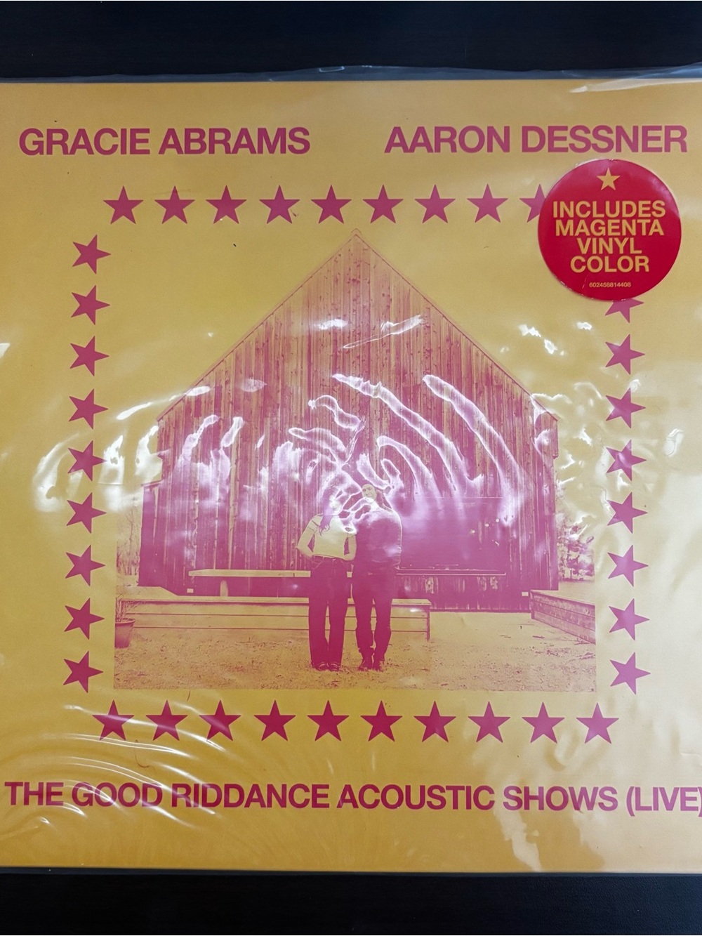 Gracie Abrams & Aaron Dessner Magenta Vinyl
